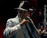 Man at the Red Bar